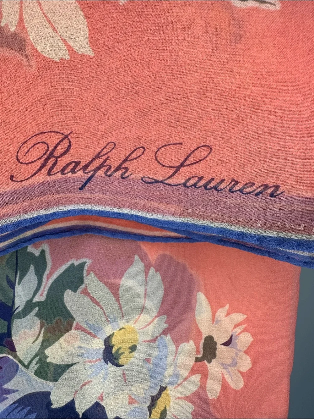 Vintage Ralph Lauren Silk Scarf 31